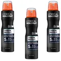 Produktbild: 3x 150ml Loreal Men Expert 72h 5in1 Anti-Transpirant Spray Carbon Protect