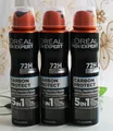 Produktbild: 3x150ml L'Oreal Men Expert Carbon Protect 72H Anti Transpirant Deo Spray 5in1