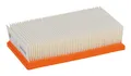 Produktbild: Bosch Zubehör Flachfaltenfilter Polyester viereckig 6150 cm² - 240 x 140 x 56 mm - 2607432034