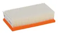 Produktbild: Bosch Zubehör Flachfaltenfilter Polyester viereckig 6150 cm² - 240 x 140 x 56 mm