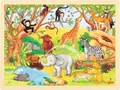Produktbild: Goki 57892 - Einlegepuzzle - Afrika