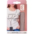 Produktbild: Cellularline Universal Lace Universelles Umhängeband für Smartphones, Umhängegurt, Pink, Stoff, China, Universal, 1 Stück(e) - Rosa