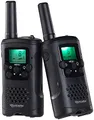 Produktbild: simvalley Communications Handfunkgeräte: 2er-Set PMR-Funkgeräte, VOX, Taschenlampe, 8 Kanäle, USB-Ladefunktion (Sprechfunkgeräte, Walkietalkie, Walkie Talki)