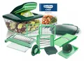 Produktbild: Genius Nicer Dicer Chef (15 teilig) Gemüseschneider, gross mit Schüssel aus der TV Werbung Slicer Dicer - Obstschneider-Set Gemueseschneider