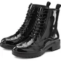 Produktbild: LASCANA Schnürboots schwarz-shiny Größe 41 - Schwarz - 41