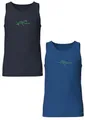 Produktbild: Chiemsee Tanktop Boys 2er Pack mit Kangaroo Print Unterhemd für Jungen