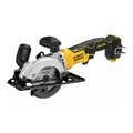 Produktbild: DEWALT 18 Volt Akku-Handkreissäge in kompakter Bauform, 38mm Schnitttiefe (Basisversion) DCS571NT-XJ