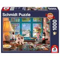 Produktbild: Schmidt Spiele 58344 Am Puzzletisch, 1000 Teile Puzzle
