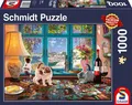 Produktbild: 1000 Teile Schmidt Spiele Puzzle Am Puzzletisch 58344