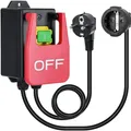 Produktbild: 220V Schalter Sicherheitsnetzschalter Ein/Aus Steckdose Frästisch Tischsäge