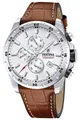 Produktbild: Festina Quarzuhr Chronograph Braun/Silberfarben