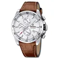 Produktbild: Festina Herrenuhr Leder braun Festina Timeless Chronograph Armbanduhr UF20692/1