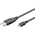 Produktbild: Usb 2.0 Kabel Usb-a/micro-usb, 0,3 M - Goobay