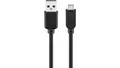Produktbild: Kabel USB 2.0 Hi-Speed, czarny - Długość kabla 0.3 m
