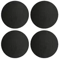 Produktbild: ASA Selection 7855420 Lederoptik Tischset, Ø 38 cm, Polychlorid, schwarz (4 Stück)