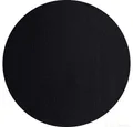 Produktbild: ASA SELECTION Platzset Tischset rund Lederoptik schwarz 38 cm, Tischwäsche