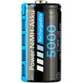 Produktbild: PEARL Baby c Akku: NiMH-Akku Babyzelle Typ C 5000 mAh (Batterien Typ C)