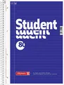 Produktbild: Brunnen 1067941 Notizblock / Collegeblock Student (A4, liniert, 70 g/m², 80 Blatt) 5 Stück