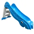 Produktbild: Kinderrutsche Rutsche Kinder Gartenrutsche 133cm Garten Rutsche blau grau