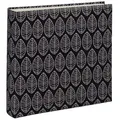 Produktbild: Hama Jumbo-Album La Fleur, 30x30 cm, 100 weiße Seiten schwarz