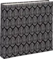 Produktbild: Hama Jumbo-Album La Fleur, 30x30 cm, 100 weiße Seiten, Schwarz