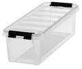 Produktbild: smartstore Aufbewahrungsbox CLASSIC 3,5 L, Clips: schwarz