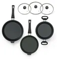Produktbild: Hoffmann Kochgeschirr-Set 6-tlg. Ø 24+28 cm Pfanne & Kochtopf Antihaft