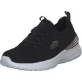 Produktbild: Skechers Damen Skech-air Dynamight Perfect Steps Sneaker, Black Knit Rose Gold Trim, 40 EU