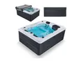 Produktbild: Artsauna Outdoor Whirlpool Oasis - Massagedüsen, LED Licht, Filter, Abdeckung & Heizung