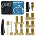 Produktbild: WATSABRO Fahrradventil Adapter Set, Fahrrad Adapter Französisch Ventil, Auto Ventil Adapte, Luftpumpe, Kompressor Ventil Adapter