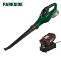 Produktbild: PARKSIDE 20V Akku Laubbläser PLBA 20-LI C4 + Akku 2Ah Ladegerät