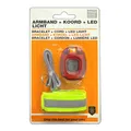 Produktbild: Reflektorband mit LED Licht inkl. Batterie Dauerlicht & Blinklicht Lauflicht