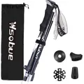 Produktbild: Wanderstöcke Trekkingstöcke Faltbar Verstellbar Nordic Walking Aluminium