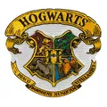 Produktbild: Mono Quick - Harry Potter Hogwarts Applikationen, Bügelbild Aufkleber Patch, Gryffindor Slytherin Hufflepuff Ravenclaw (18069 - Hogwarts)
