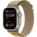 Produktbild: Apple Watch Ultra 2 GPS + Cellular 49mm Natural Titanium Case with Tan Alpine Loop - Medium