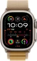 Produktbild: Apple Watch Ultra 2 49mm Titan Natur GPS + Cellular Alpine Loop Mandel Medium
