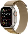 Produktbild: Apple Watch Ultra 2 (2024) Titan Natur - Alpine Loop Mandel M - Neu / OVP