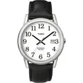 Produktbild: Timex Men's Watch White Analogue Leather - Schwarz/Silber