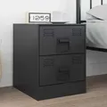 Produktbild: vidaXL Schrankgriffe 12 pcs Schwarz 85 x 45 mm Metall