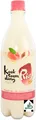 Produktbild: Makgeolli Peach 750ml | Pfirsichgeschmack | koreanisch, spritzig, mild | EINWEG
