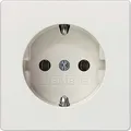 Produktbild: Siemens 5UB1853 21299620 Delta Style, titanweiß Schuko-Steckdose 10/16A 250V