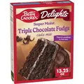 Produktbild: Delights Super Moist Triple Chocolate Fudge Cake Mix, 13.25 oz