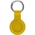 Produktbild: Schlüsselanhänger für Apple AirTags 2021 - Air Tag Cover - Reusable Airtag Hülle - Gelb