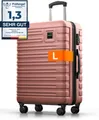 Produktbild: Travely Koffer Polycarbonat Koffer L 67cm - Reisekoffer, Hartschalenkoffer, Trolley, 4 Rollen, Designed in Germany, austauschbare Griffe und Rollen