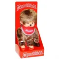 Produktbild: Sekiguchi 255010 - Monchhichi Junge, 20 cm, rot Puppe Plüschfigur Klassiker NEU