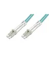 Produktbild: DIGITUS Patch-Kabel LC Multi-Mode M bis M 3 m Glasfaser 50/125 Mikrometer OM4 halogenfrei Aquamarin (DK-2533-03-4)