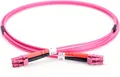 Produktbild: DIGITUS Patch-Kabel LC Multi-Mode M bis M 3 m Glasfaser 50/125 Mikrometer OM4 halogenfrei Aquamarin (DK-2533-03-4)