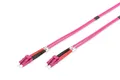 Produktbild: DIGITUS DK-2533-03-4 – Glasfaserkabel OM4 – 3 m – LC zu LC – Duplex LWL Kabel –