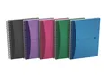 Produktbild: Oxford Office A5 Opaque Poly Cover Wirebound Notebook Narrow Ruled with Margin 1