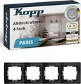 Produktbild: Kopp Einsatz Schaltaktor Paris Schwarz (matt) 650650082 (650650082)